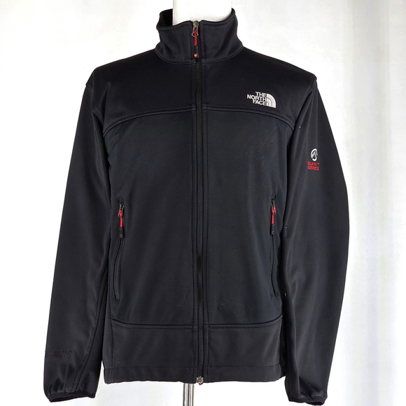 Gorp The North Face Summit Series Windstopper Jacket Men M Black Softshell - Picture 1 of 13